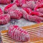 Gnocchi fucsia alla barbabietola