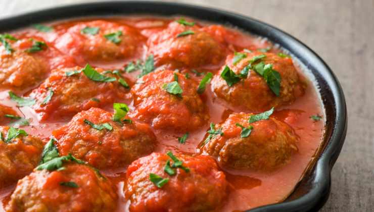 Polpette al sugo morbide dello chef Barbieri