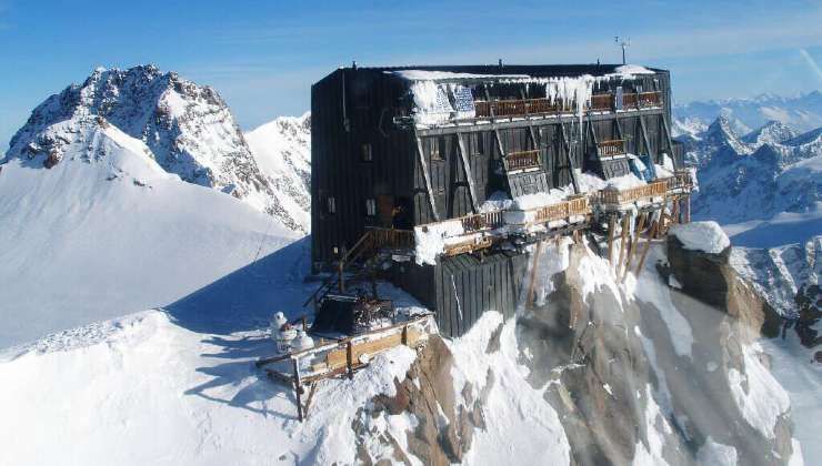 Rifugio più alto d'Europa-Monte rosa-Italia