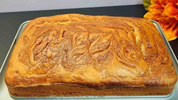 Torta soffice e alta