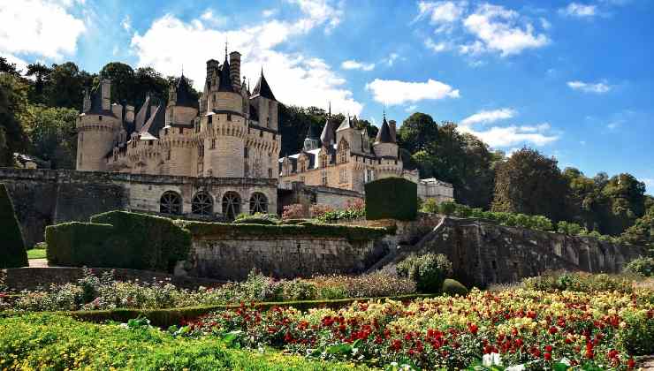 Uno dei castelli della Loira-Chateau d'Ussè
