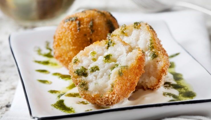 Arancini al formaggio