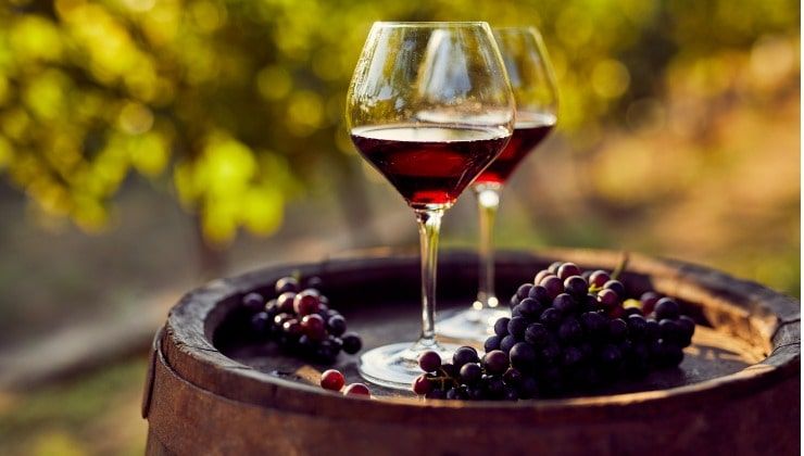 I benefici di un bicchiere di vino