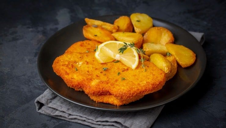 Cotoletta fritta nel burro, cucina più calorica