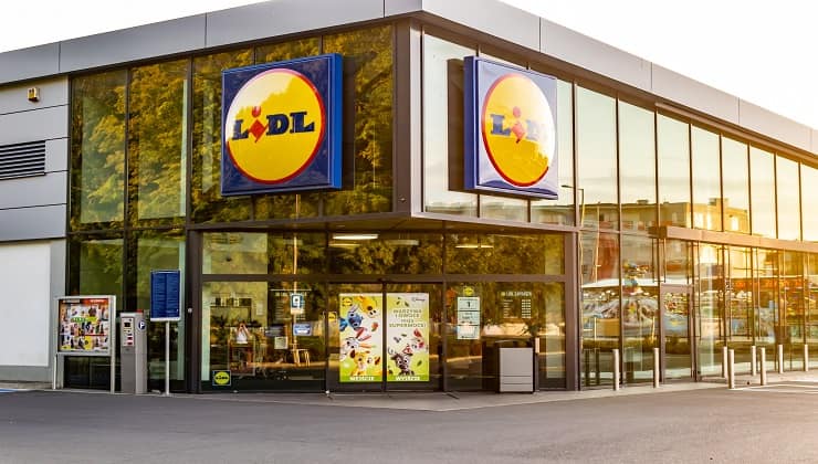 Entrata supermercato alla LIDL