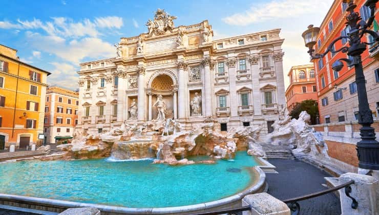 Fontana di Trevi, attrazione turistica di Roma