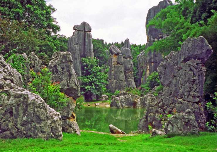 foresta di pietra Lettonia