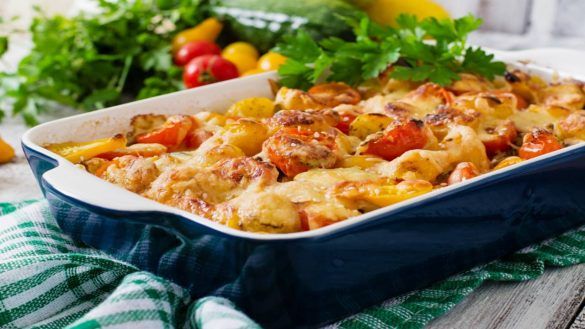 pasta al forno primavera