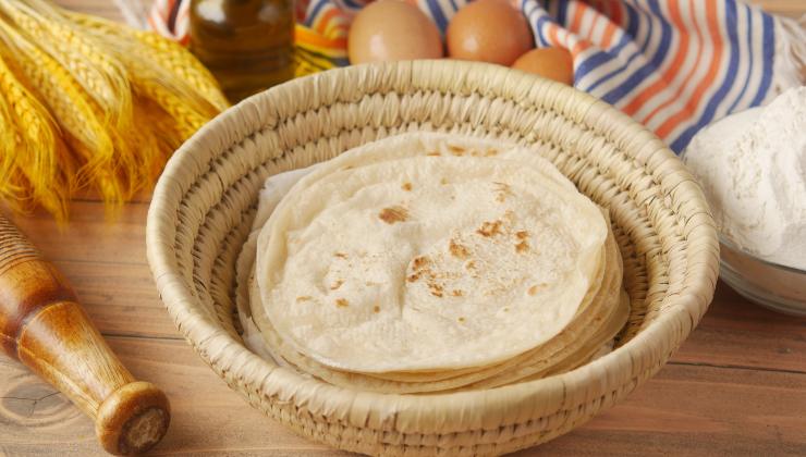 Ricetta della piadina romagnola
