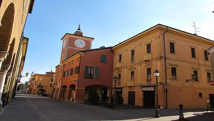 Rubiera, torre dell'orologio 