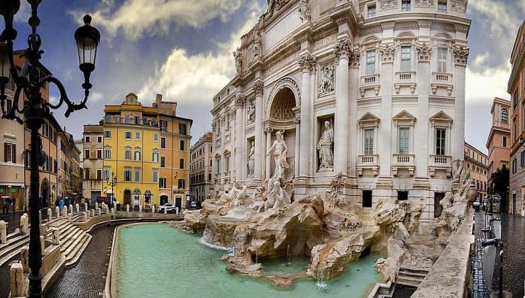 Scorcio, Fontana di Trevi