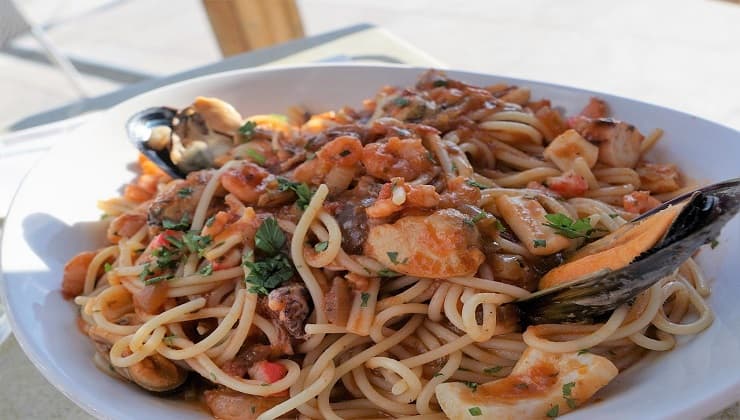 Spaghetti alla pescatora