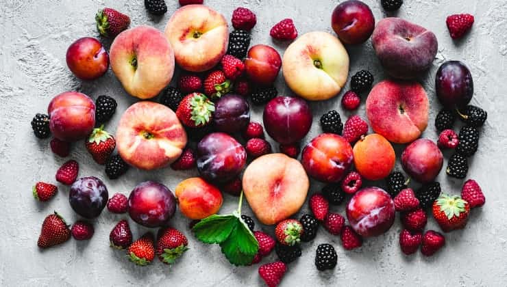 Vari tipi di frutta