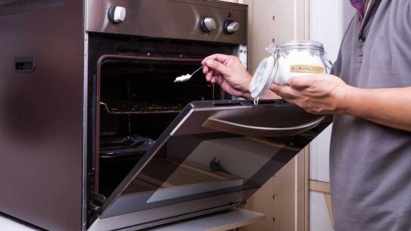 Bicarbonato in forno
