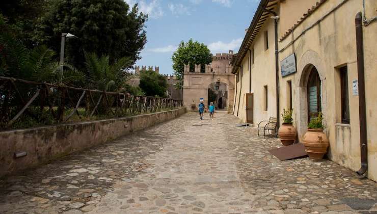 Borgo Medievale-interno al castello