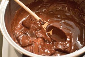 Cioccolato fondente liquido