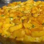 Frittata di patate alta