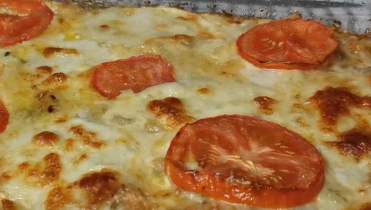 Frittata di patate e peperoni