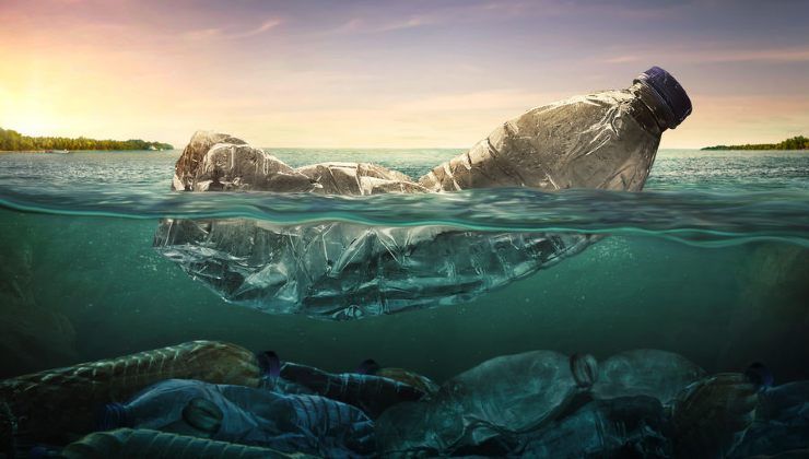 I mari italiani inquinati dalla plastica