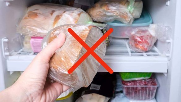 Pane nel frigo