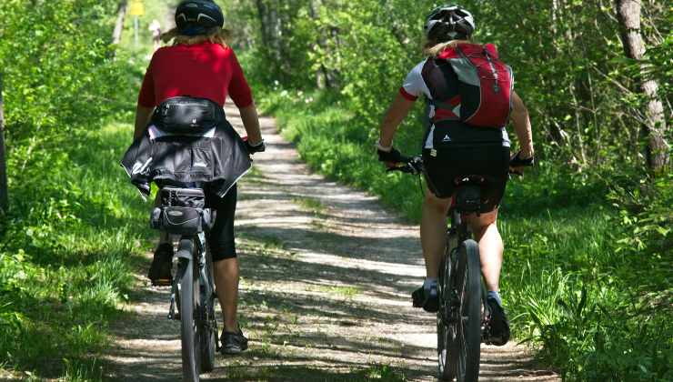 Passeggiata in bici