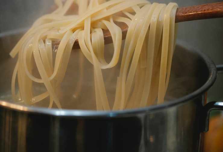 Pasta in cottura