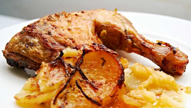 Pollo con le patate