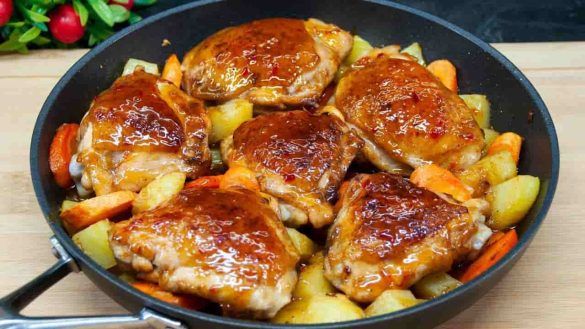 Pollo in salsa