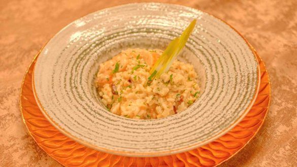 Risotto prosciutto e melone