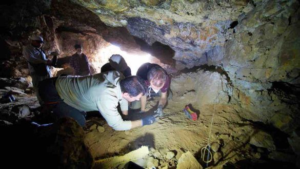 Scoperta in una grotta