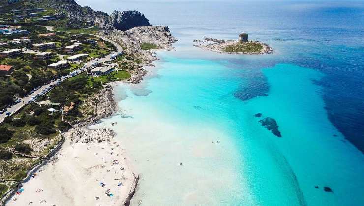 Stupenda regione italiana dal mare caraibico 