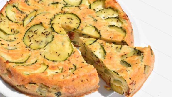 Torta con le zucchine