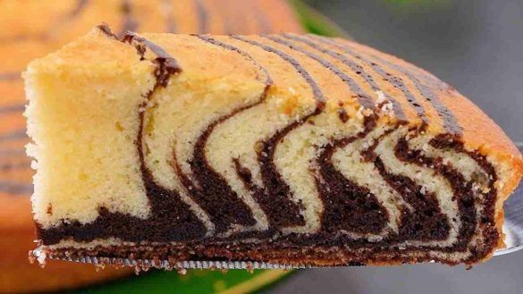 Torta zebrata