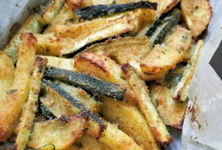 Zucchine gratinate al forno