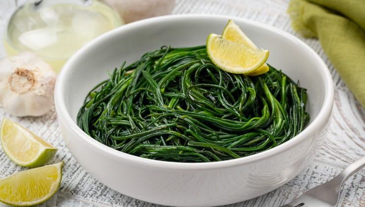 Agretti con limone