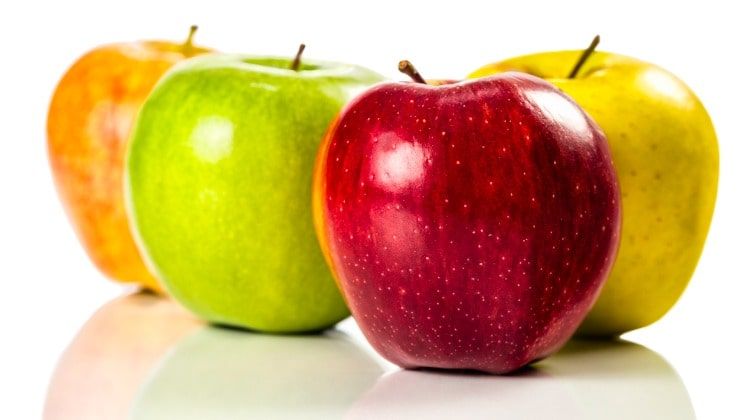 Le mele fanno maturare la frutta velocemente