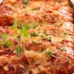 Cannelloni alla parmigiana appena usciti dal forno