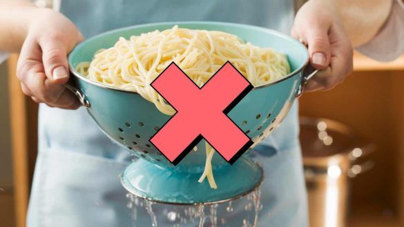 errore scolapasta