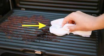 Griglia del barbecue sporca e incrostata, con questo trucco risolvi in 5 minuti