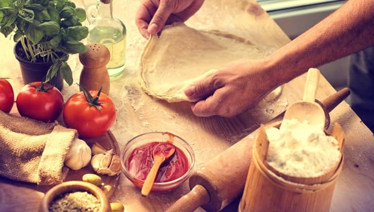 Ingredienti pizza fatta in casa