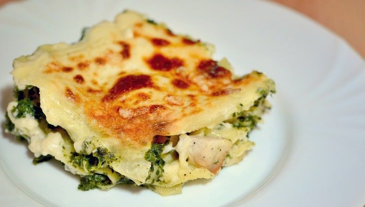 Lasagne con carciofi e gorgonzola