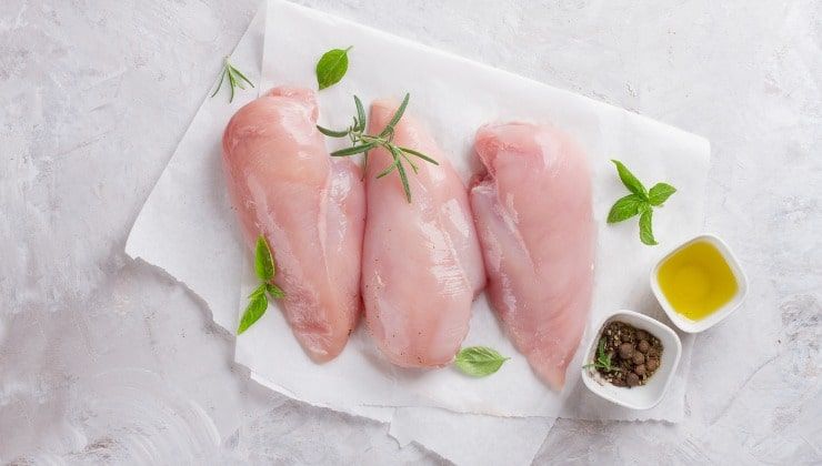 Petto di pollo con aromi