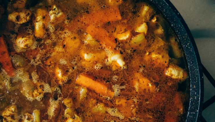 Ricetta dei ceci all'indiana