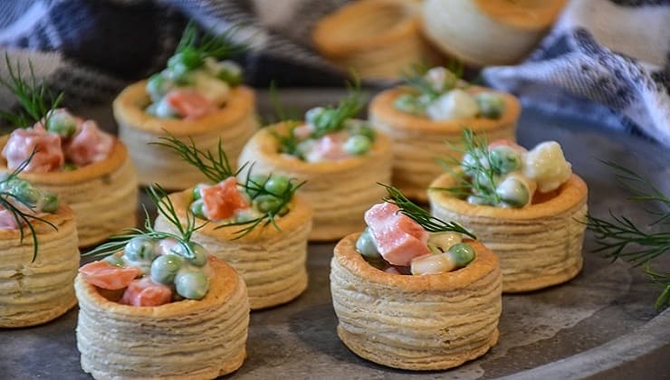 Vol au vent ripieni