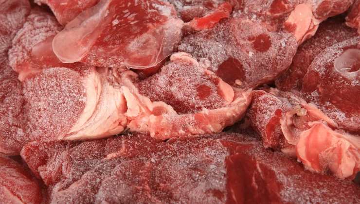 Bloccare la scadenza della carne