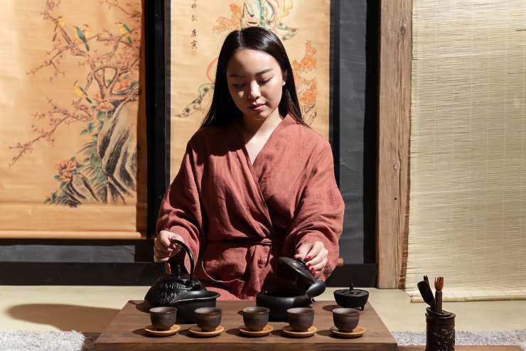 Cerimonia del tè in Cina