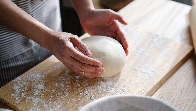 Impasto d'avanzo del pane