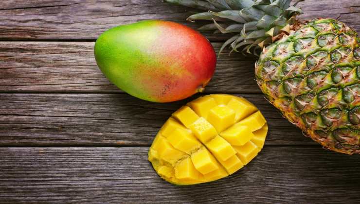 Mango e ananas