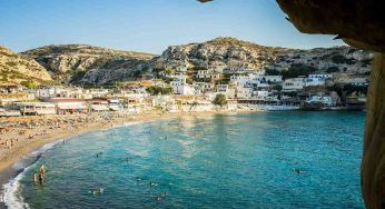 Matala Beach: il luogo dove fiorì la cultura Hippy in Grecia