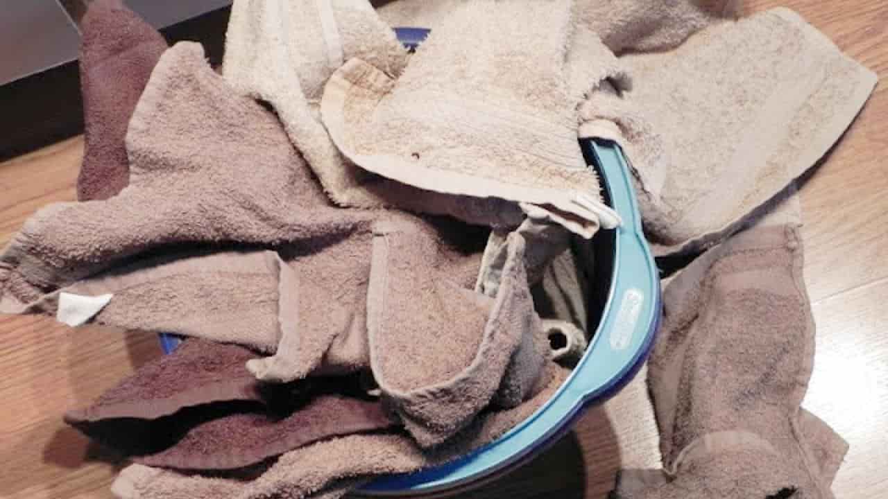Stinky rags used in the kitchen, how to solve this unpleasant problem